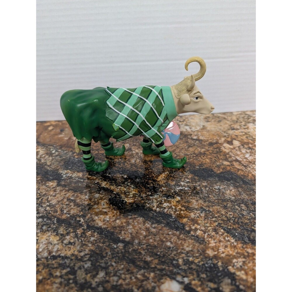 Cow Parade Wizard of OZ Lollipop Guild Munchkin Cow 05 Westland Damage